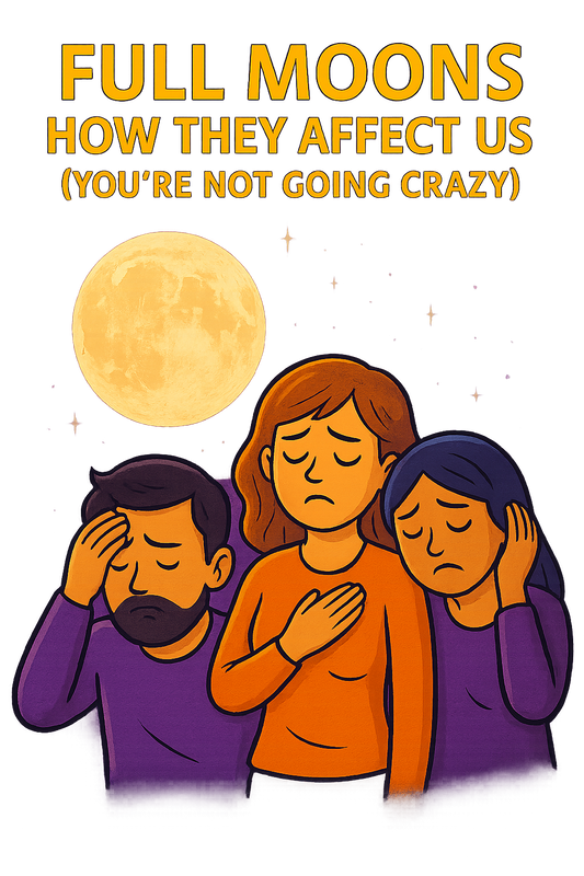 Blog post image for advice on full moons and how they affect us energetically