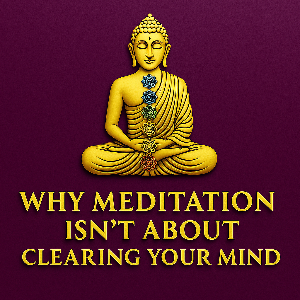 Why Meditation Isn’t About Clearing Your Mind (And What It Is About Instead)