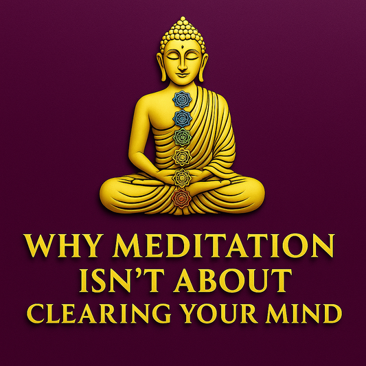 Why Meditation Isn’t About Clearing Your Mind (And What It Is About Instead)