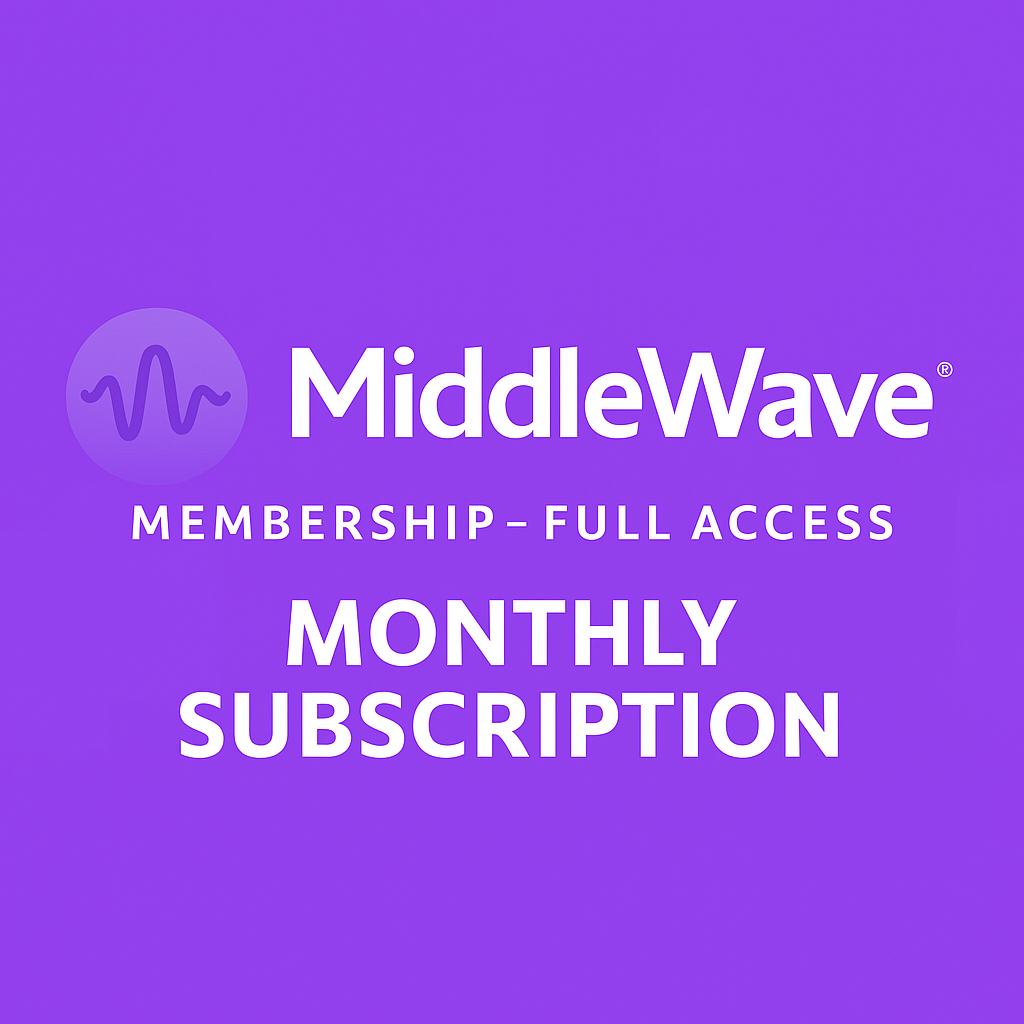 MiddleWave® Membership – Full Access