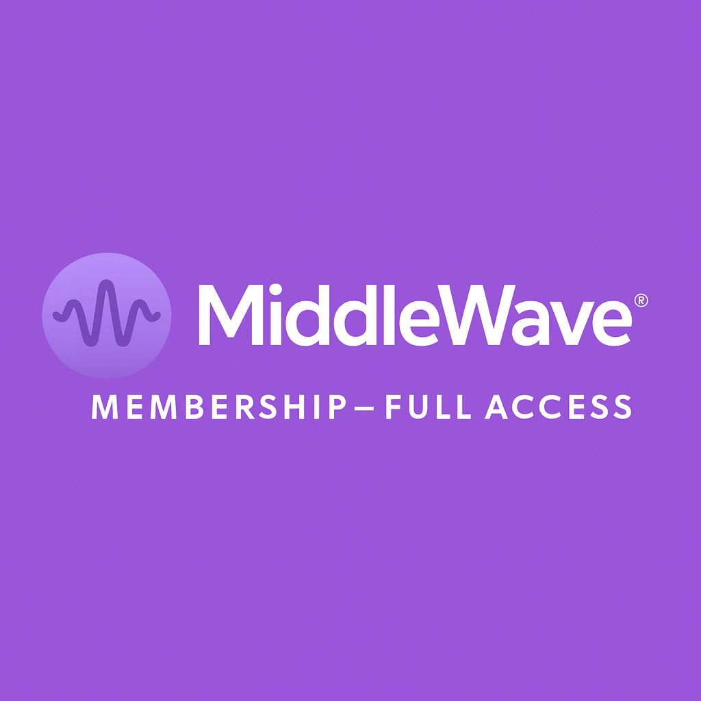 MiddleWave® Membership – Full Access