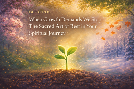 When Growth Demands We Stop: The Sacred Art of Rest in Your Spiritual Journey