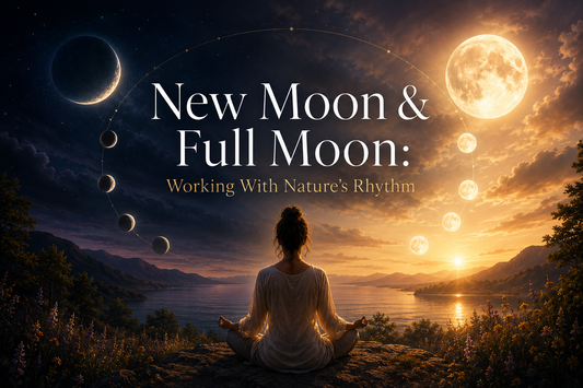 New Moon & Full Moon: Working With Nature’s Rhythm